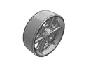 6" x 2" CA Cast Iron Wheel - CA0620108