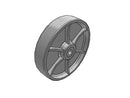 12" x 2.5" CA Cast Iron Wheel - CA1240516