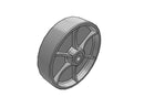 12" x 3" CA Cast Iron Wheel - CA1250116