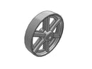 16" x 3" CA Cast Iron Wheel - CA1650120