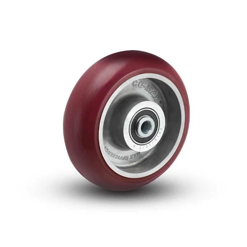 6" x 2" CG-MAX Maroon Wheel - AX0622808MAX