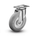 5"x1.3125" Performa Ball Bearing Caster with 2.5"x3.625" Plate