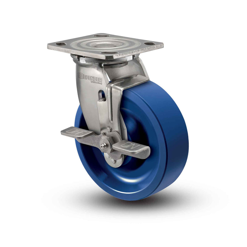 D4.06109.935 KW DTBRK7 SS SEAL Colson Stainless Steel Swivel Caster