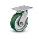 10"x3" Kingpinless Swivel Caster with Polyurethane on Iron Wheel – 3,000 lb Capacity