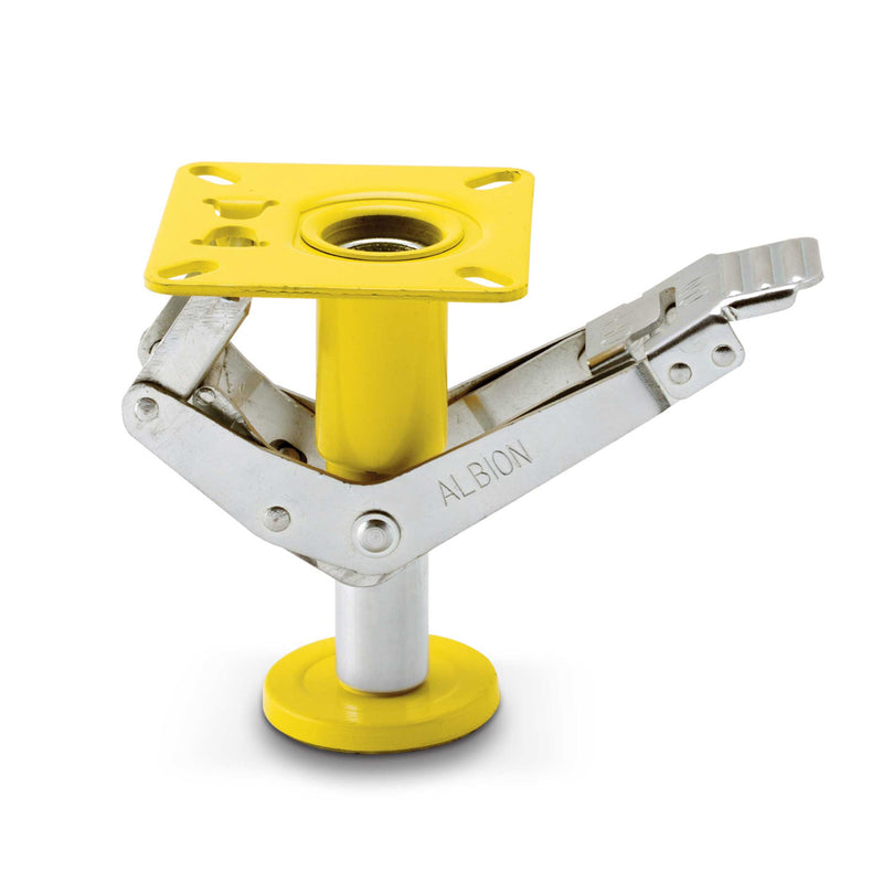 6" Ergonomic Floor Lock for Casters with 7.5" Height