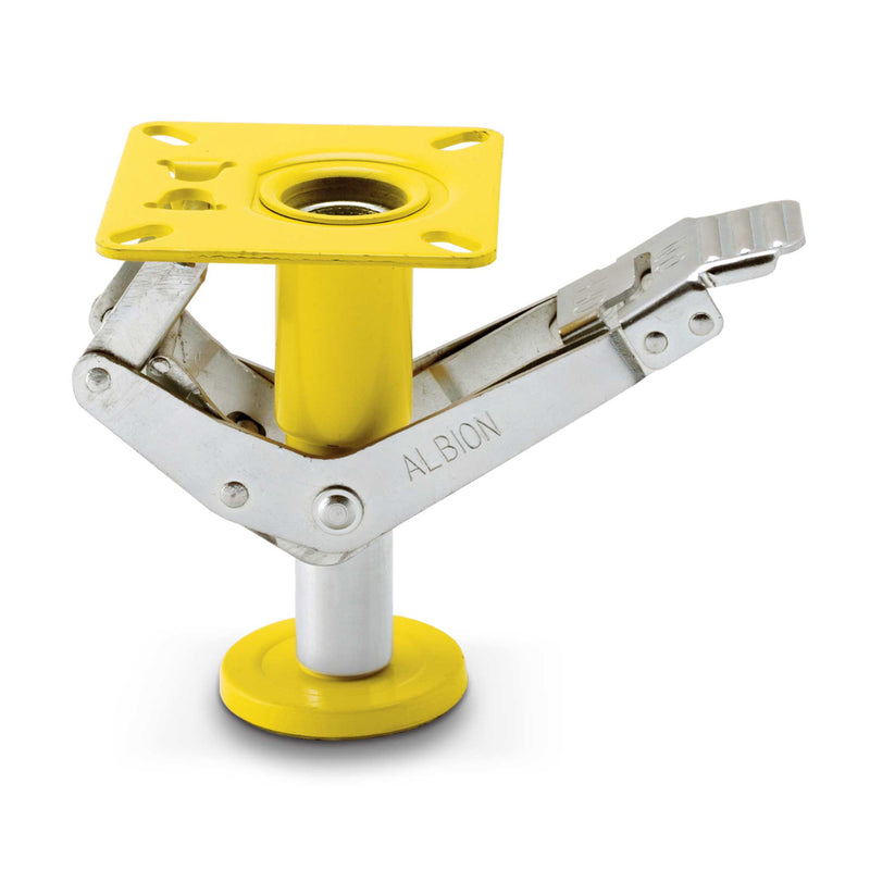 8" Ergonomic Floor Lock for Casters with 9.5" Height