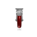 8"x2" Ergonomic Caster – USA Kingpinless Rig, MAX-Efficiency Maroon Poly Wheel, Face Brake