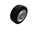 4" x 1.5" MD Rubber on Aluminum Wheel - MD0410112