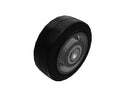 4" x 1.5" MH Rubber on Cast Iron Wheel - MH0410112