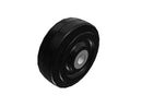 4" x 1.5" MR Rubber on Cast Iron Wheel - MR0410110