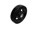 5" x 1.5" MR Rubber on Cast Iron Wheel - MR0510112
