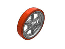 16" x 3" PX Polyurethane on Cast Iron Wheel - PX165091680A