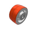 6" x 3" PY Polyurethane on Cast Iron Wheel - PY065091680A