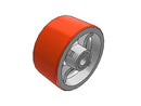 10" x 5" PY Polyurethane on Cast Iron Wheel - PY108012480A