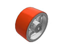 10" x 5" PY Polyurethane on Cast Iron Wheel - PY108092080A