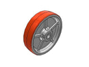 12" x 3" PY Polyurethane on Cast Iron Wheel - PY125012080A