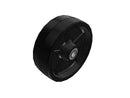 12" x 4" PY Polyurethane on Cast Iron Wheel - PY127092070D