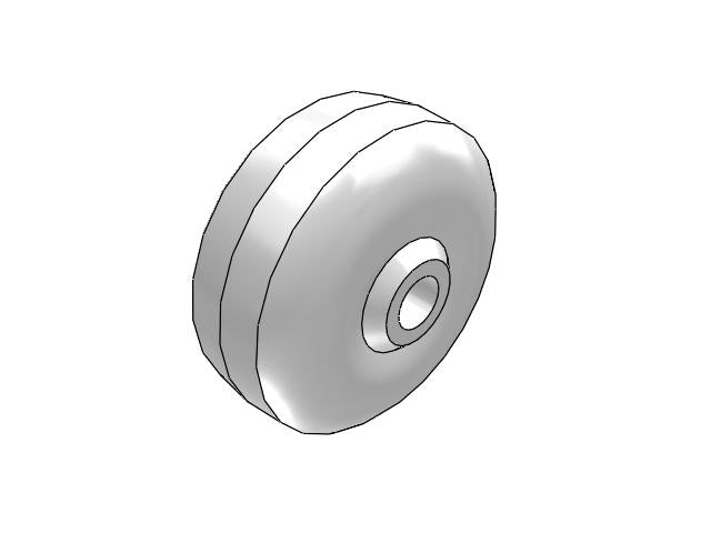 3" x 1.375" RW Wheel - RW0304108