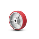 4" x 2" Polyurethane on Cast Iron Wheel with Roller Bearing