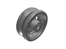 5" x 2" VG Cast Iron V-Groove Wheel - VG0520112