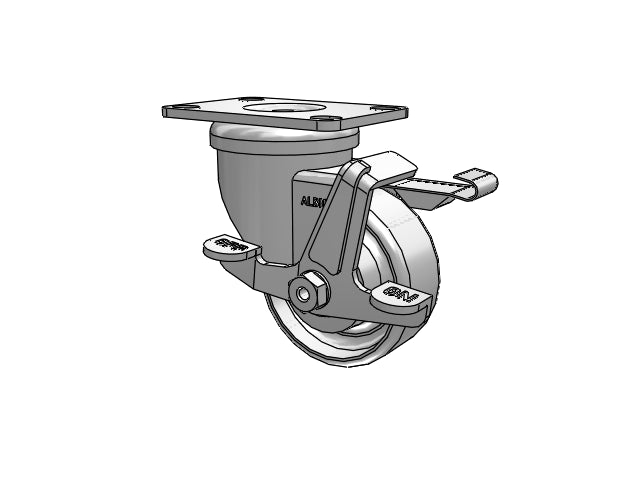 02CA03001SF Albion Swivel Caster