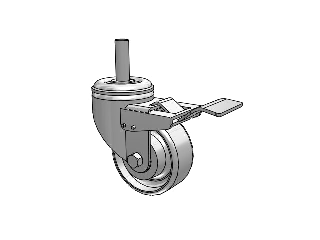 02CA03001ST-S31 Albion Caster