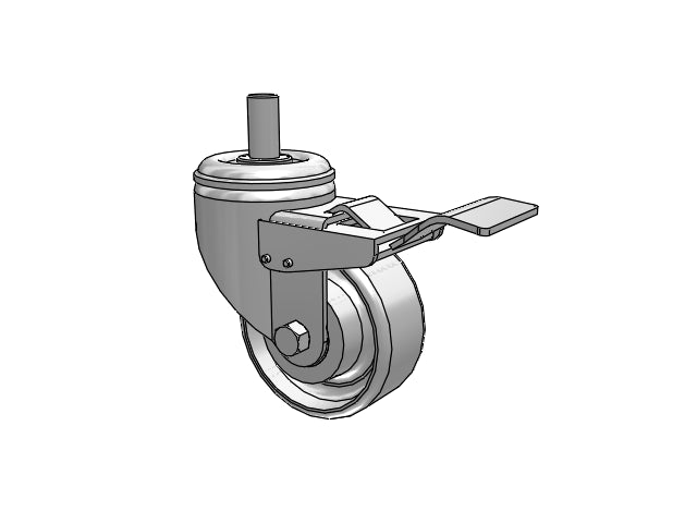 02CA03001ST-S32 Albion Caster