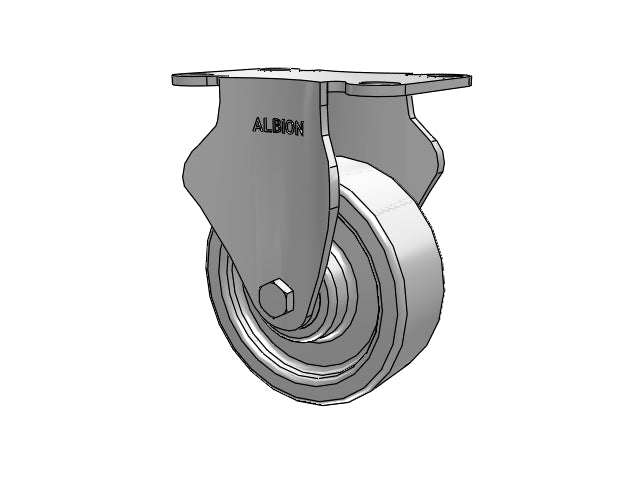 02CA03X01R Albion Rigid Caster
