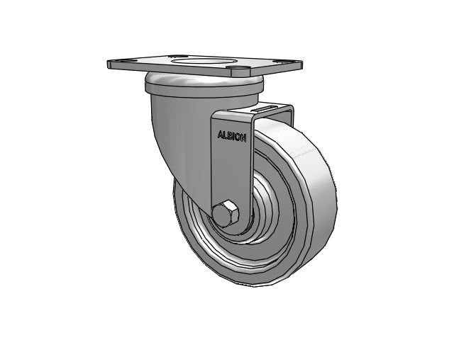 02CA03X01S Albion Swivel Caster