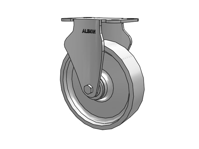 02CA05001R Albion Rigid Caster