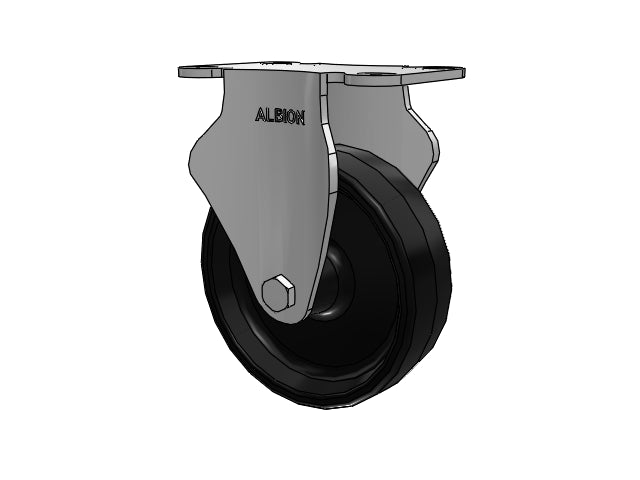 02PB04041R Albion Rigid Caster