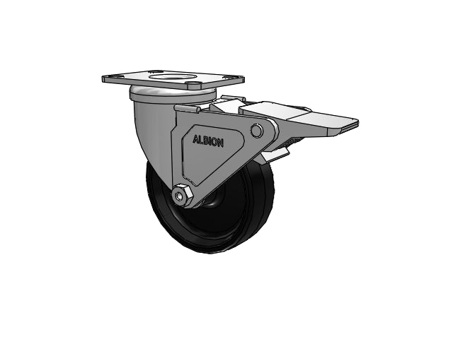 02PB04041SGL Albion Swivel Caster