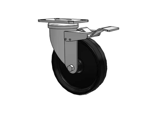 02PB05041ST Albion Swivel Caster
