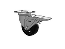 02RR03X01SGL Albion Swivel Caster