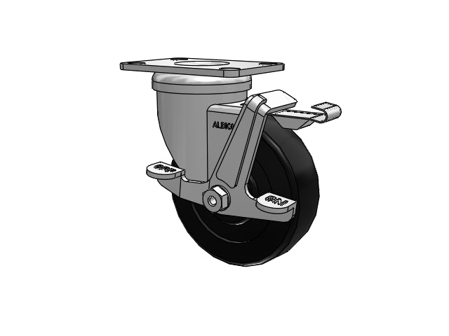 02RR04001SF Albion Swivel Caster