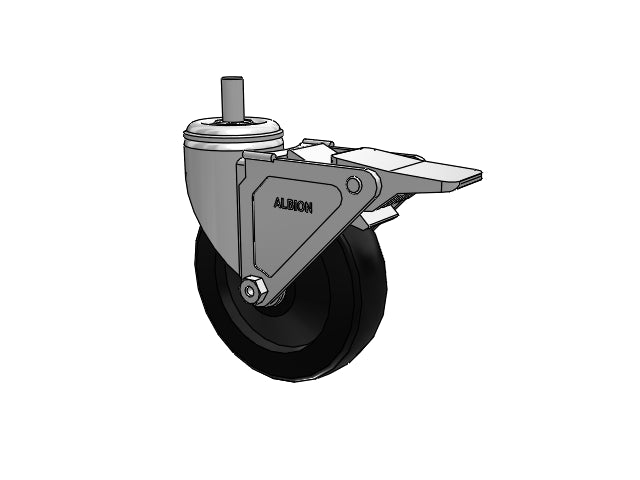 02RR05001SGL-S52 Albion Caster