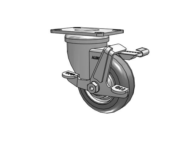 02XA03X51SF Albion Swivel Caster