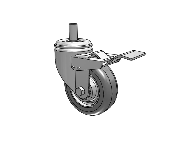 02XA03X51ST-SX2 Albion Caster