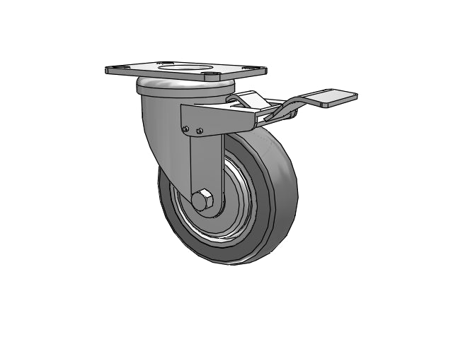 02XA04028ST Albion Swivel Caster