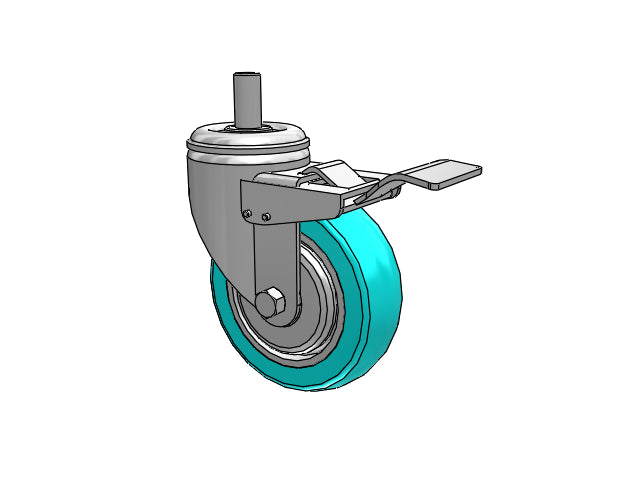 02XA04031STPREV-S42 Albion Caster