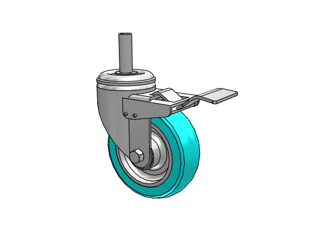 02XA04051STPREV-S41 Albion Caster
