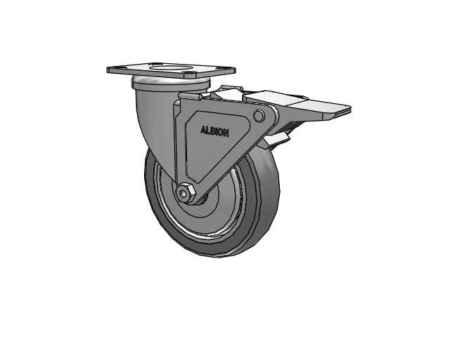 02XA05028SGL Albion Swivel Caster