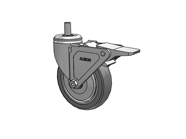 02XA05031SGL-S52 Albion Caster
