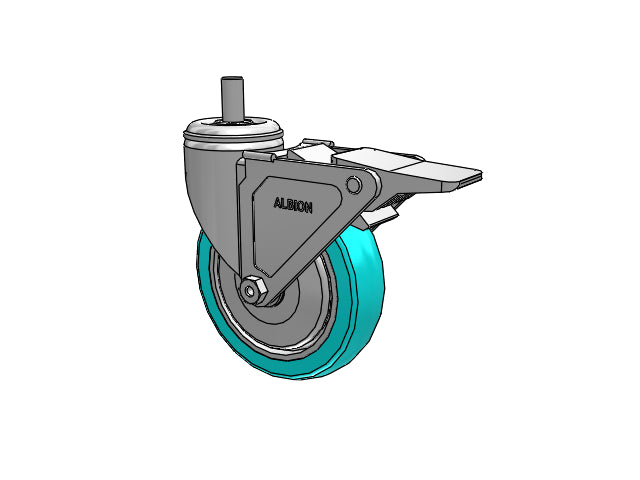 02XA05031SGLPREV-S52 Albion Caster