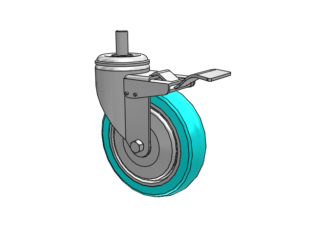 02XA05031STPREV-S52 Albion Caster