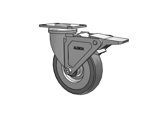 02XA05051SGL Albion Swivel Caster