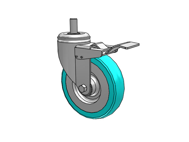 02XA05051STPREV-S52 Albion Caster