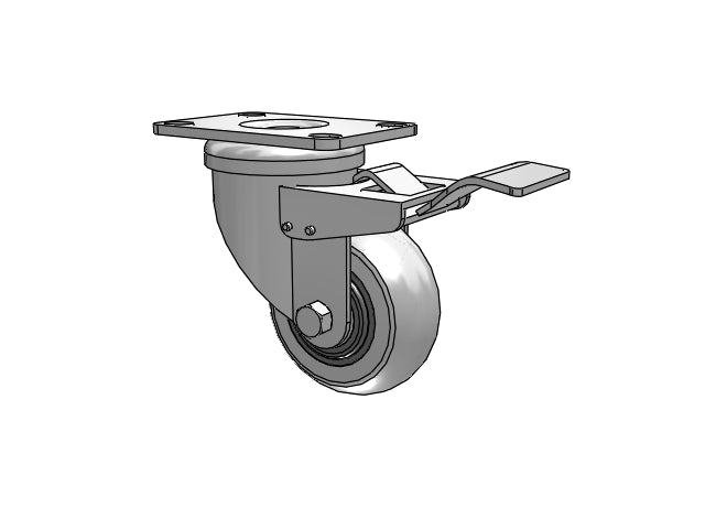 02XR03028ST Albion Swivel Caster