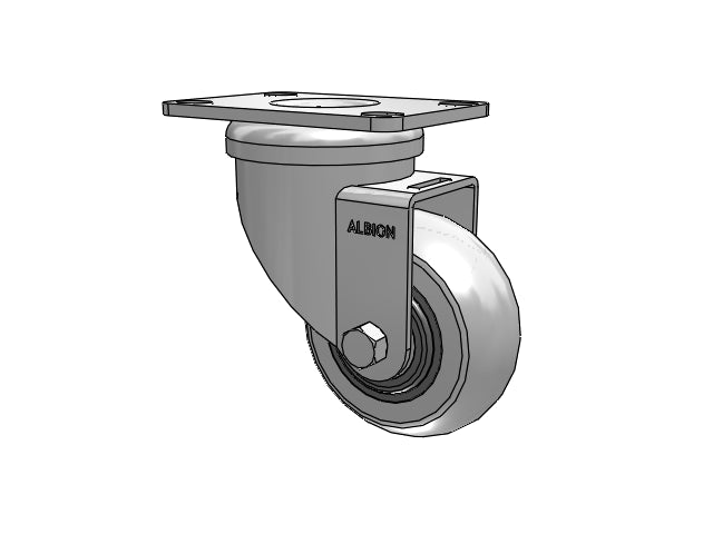 02XR03028S Albion Swivel Caster