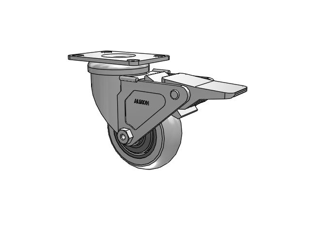 02XR03X28SGL Albion Swivel Caster
